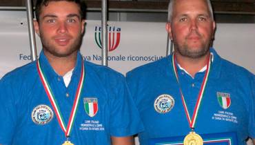 Brunettin-Giacomini scudetto coppie natante