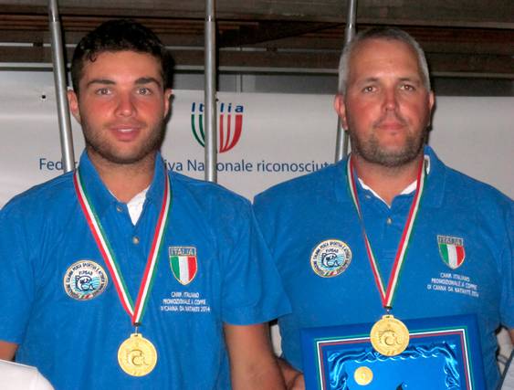 Brunettin-Giacomini scudetto coppie natante