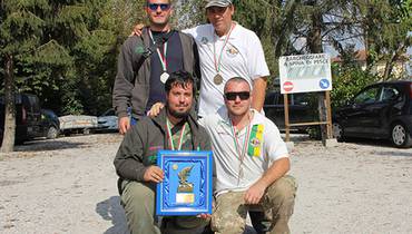 Podio tricolore per i carpisti G.P.O. Tubertini