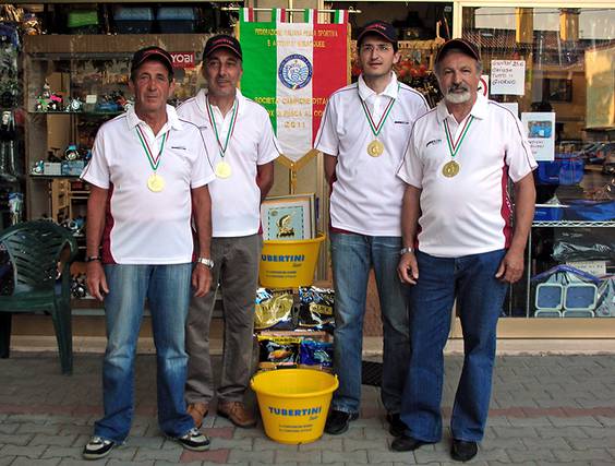 Lo scudetto della Pol. Castelfranco Tubertini