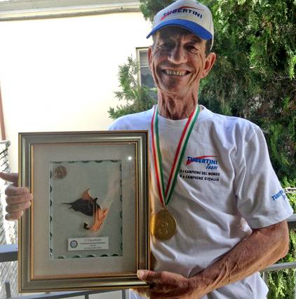 Diego Plazzi Campione Italiano over 50 da riva